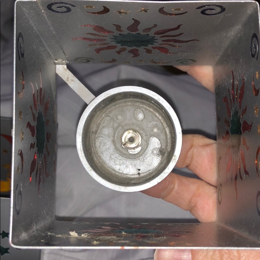 Moon/Sun Tea Light Holder - Picture 3 of 8